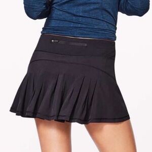 Lululemon Black Athletic Tennis skirt